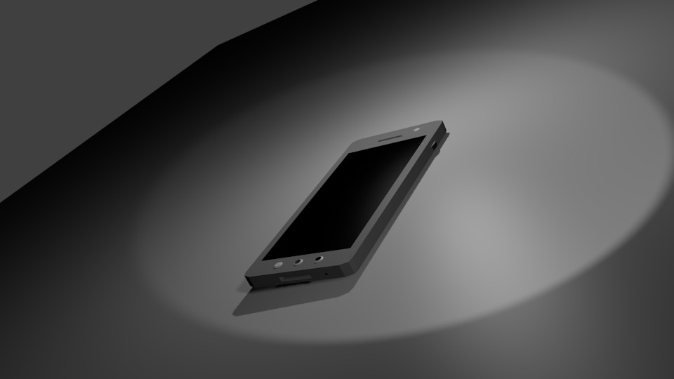 Low poly smart phone preview image 1
